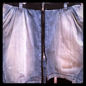 Dolce & Gabbana denim mini skirt